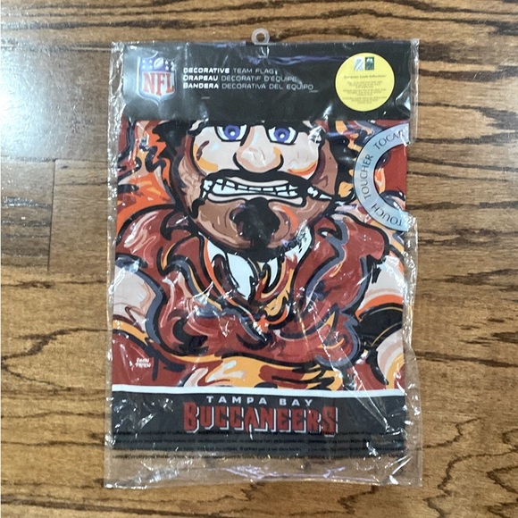 NFL Tampa Bay team flag. Can be read from both sides - Picture 1 of 2